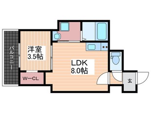 Crecia廿日市駅西の物件間取画像